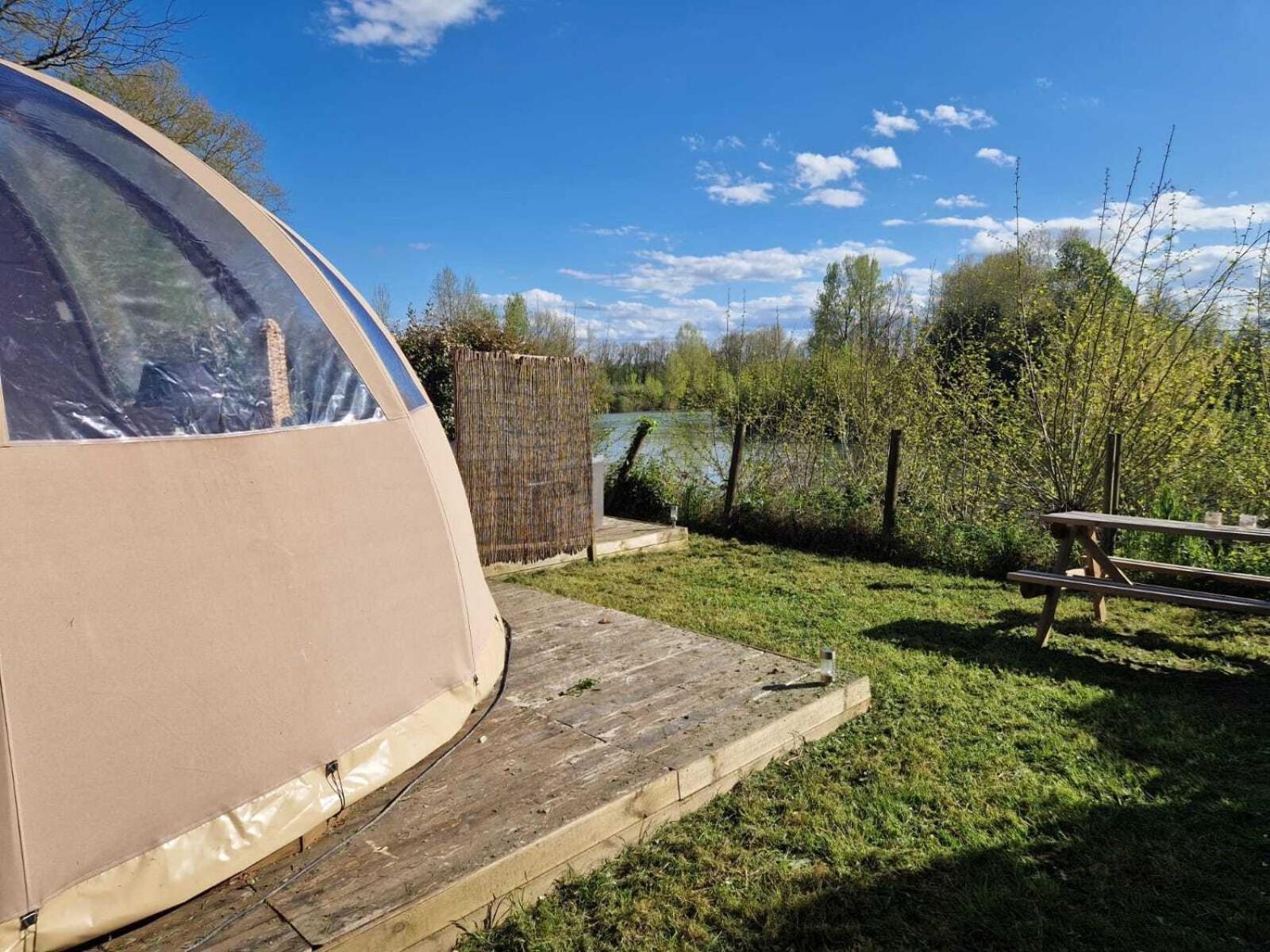 Les Nuits De Cassiopee Bed and Breakfast Sorde-lʼAbbaye Kamer foto